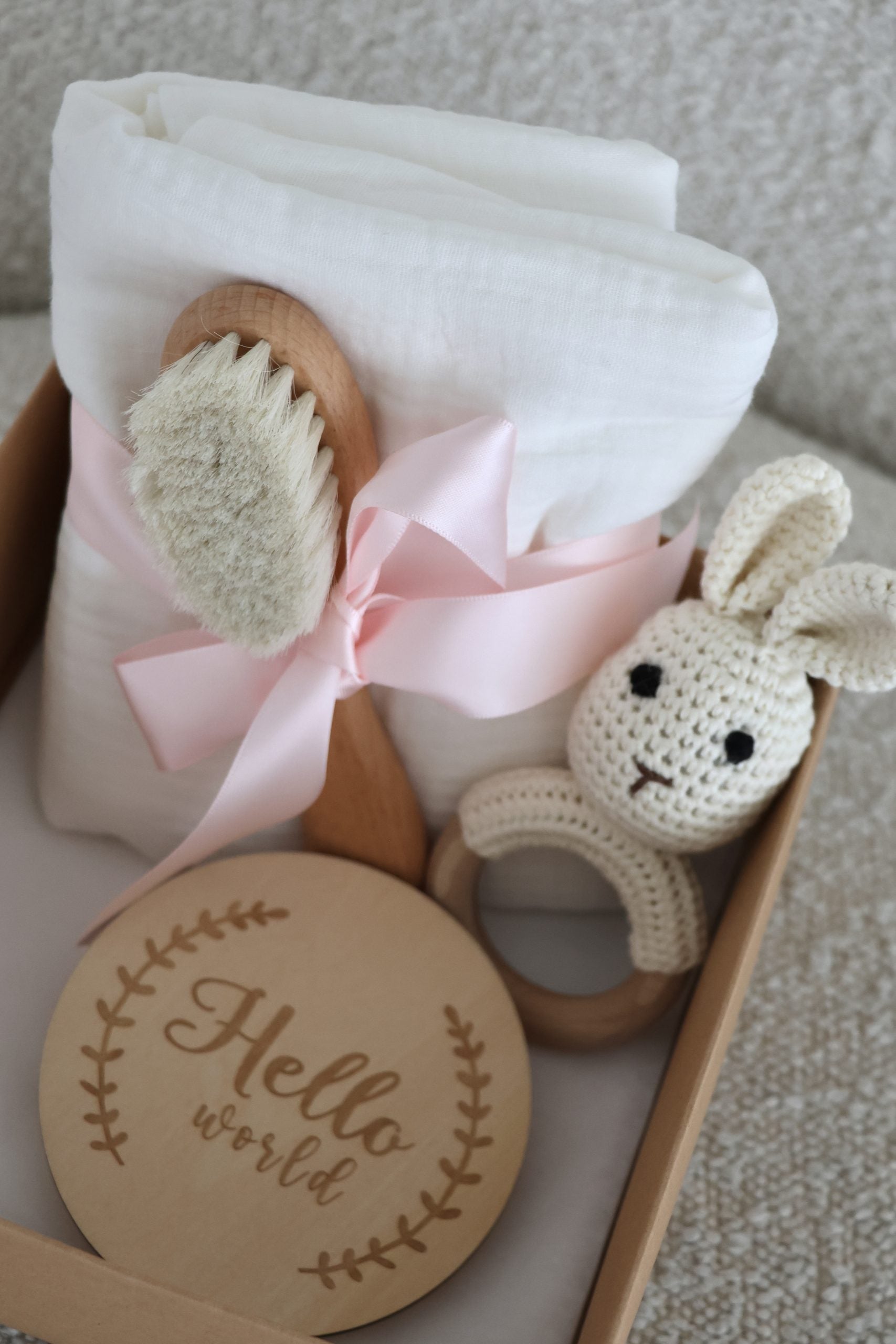 Crochet Giftbox Bunny