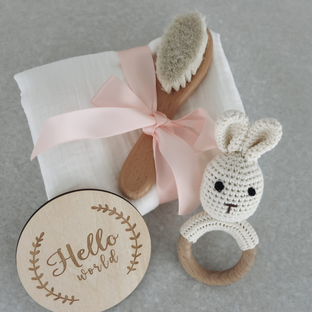 Crochet Giftbox Bunny